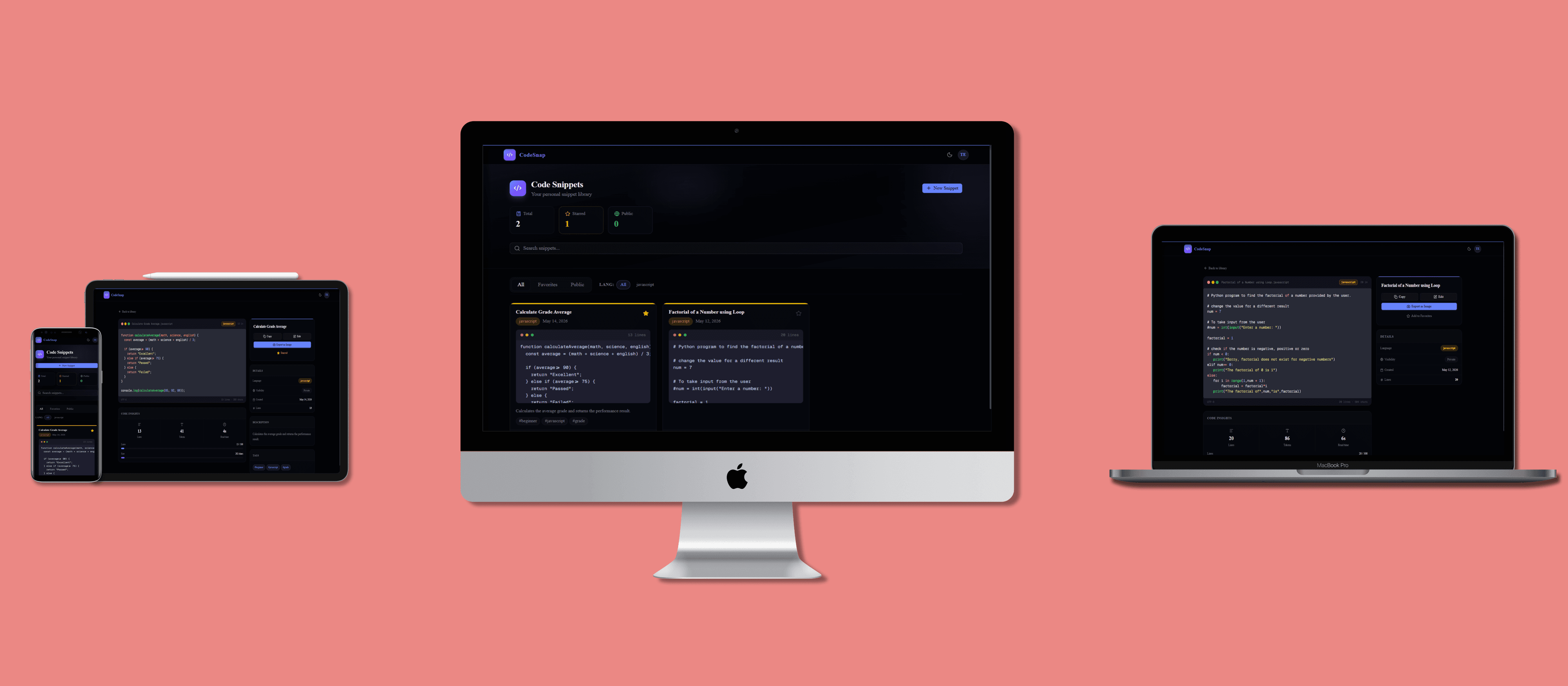 CodeSnap screenshot 1